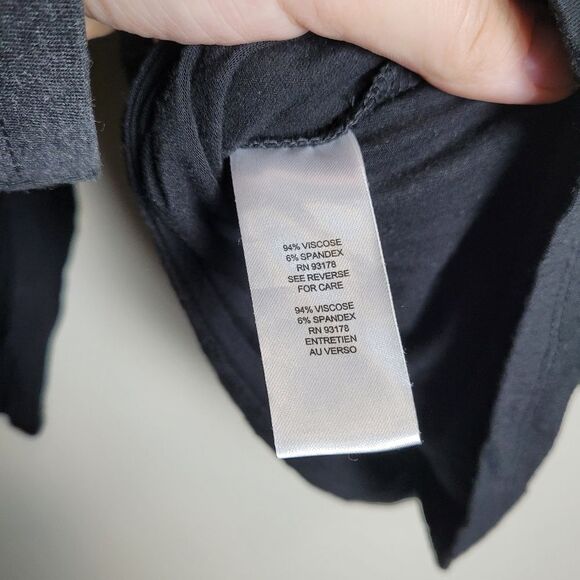 T Tahari Black Long Sleeve Pullover Classy Formal Comfy Equestrian Preppy Small - Picture 11 of 11